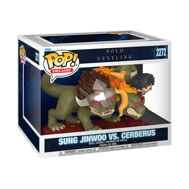  Funko Pop Deluxe - Solo Leveling - Sung Jinwoo Vs. Cerberus