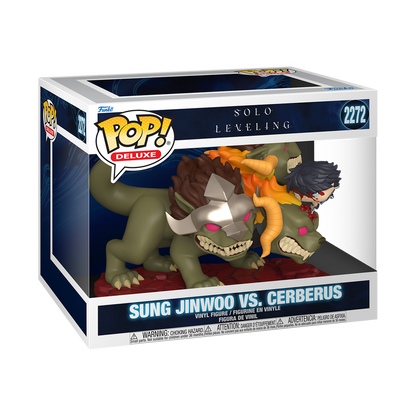  Funko Pop Deluxe - Solo Leveling - Sung Jinwoo Vs. Cerberus