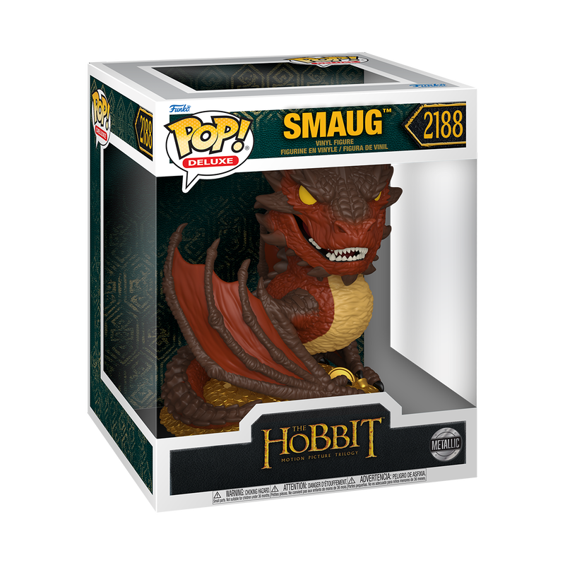 Funko Pop Deluxe - The Hobbit - Smaug (Metallic)