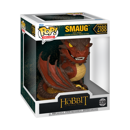 Funko Pop Deluxe - The Hobbit - Smaug (Metallic)