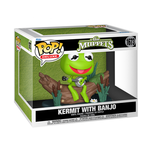 Funko Pop Deluxe - The Muppets - Kermit with Banjo