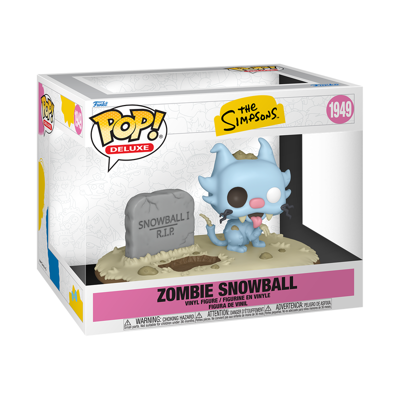 Funko Pop Deluxe - The Simpsons - Zombie Snowball