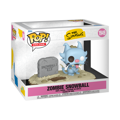 Funko Pop Deluxe - The Simpsons - Zombie Snowball