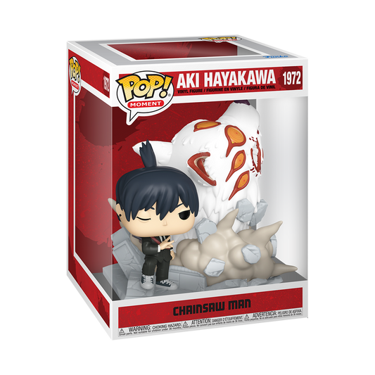 Funko Pop Moment - Chainsaw Man - Aki Hayakawa