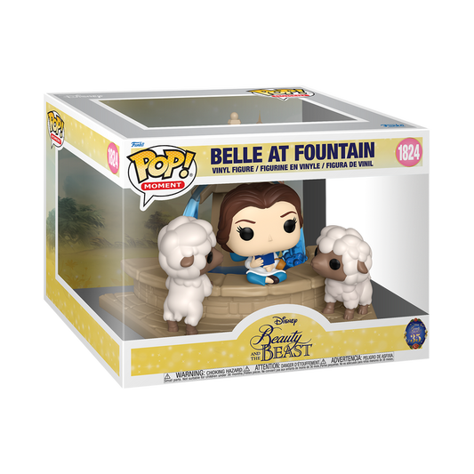 Funko Pop Moment - Disney - Beauty and the Beast - Belle at Fountain