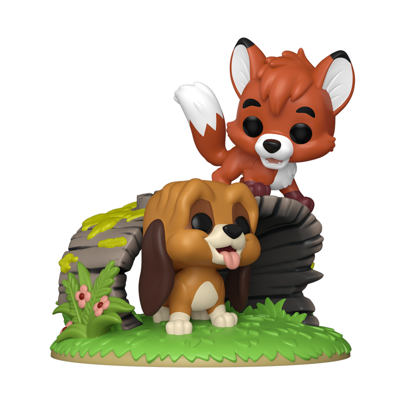  Funko Pop Moment - Disney - The Fox and the Hound - Tod and Copper