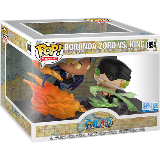 Funko Pop Moment - One Piece - Roronoa Zoro Vs. King (Special Etition)