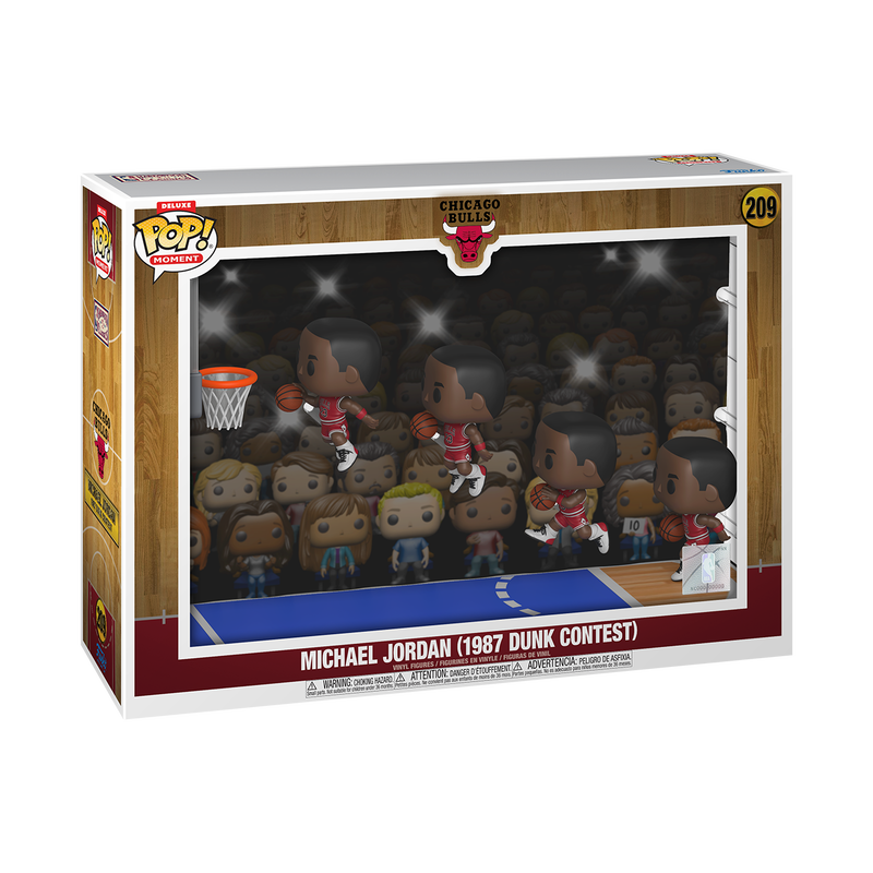 Funko Pop Moment Deluxe - NBA - Michael Jordan (1987 Dunk Contest)