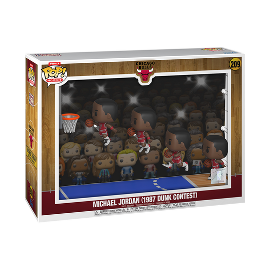 Funko Pop Moment Deluxe - NBA - Michael Jordan (1987 Dunk Contest)