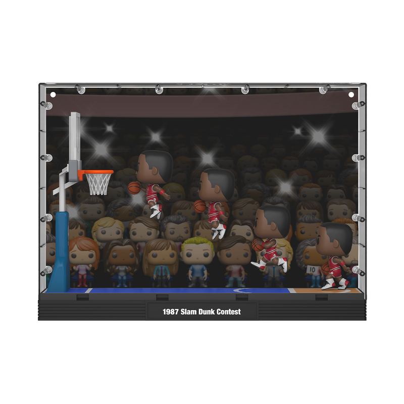 Funko Pop Moment Deluxe - NBA - Michael Jordan (1987 Dunk Contest)