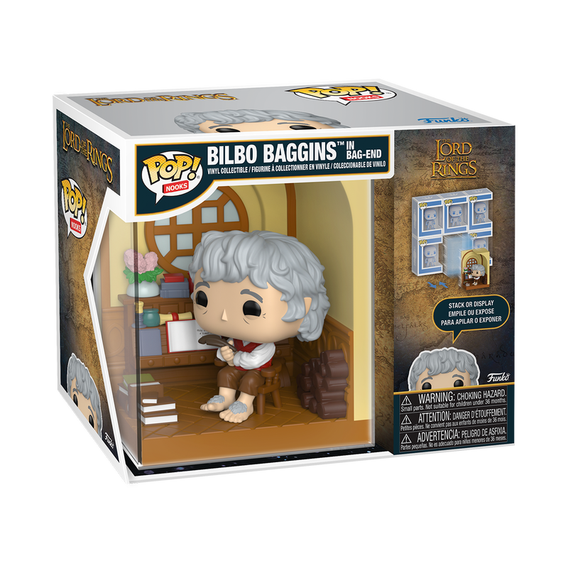 Funko Pop Nooks - Disney - The Lord of the Rings - Bilbo Baggins in Bag-End