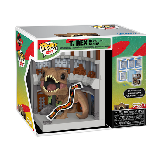 Funko Pop Nooks - Jurassic Park - T. Rex in Visitor Center