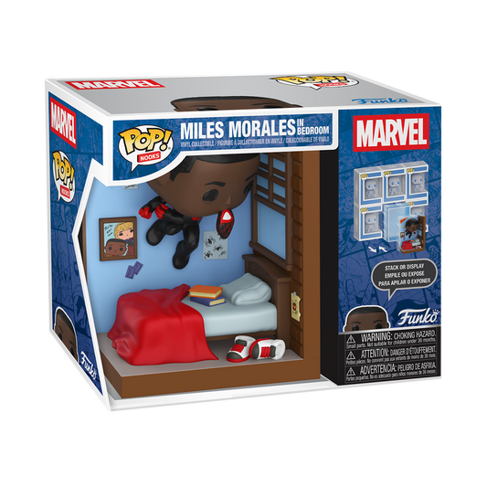 Funko Pop Nooks - Marvel - Miles Morales in Bedroom