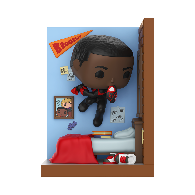 Funko Pop Nooks - Marvel - Miles Morales in Bedroom