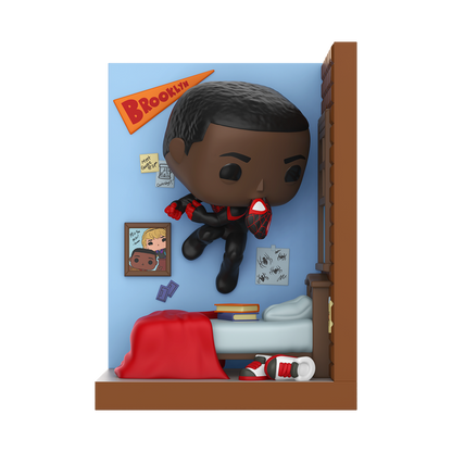 Funko Pop Nooks - Marvel - Miles Morales in Bedroom