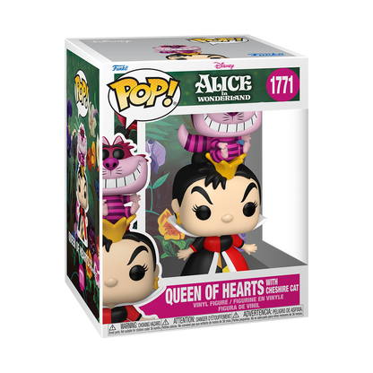 Funko Pop Premium - Disney - Alice in Wonderland - Queen of Hearts with Cheshire Cat