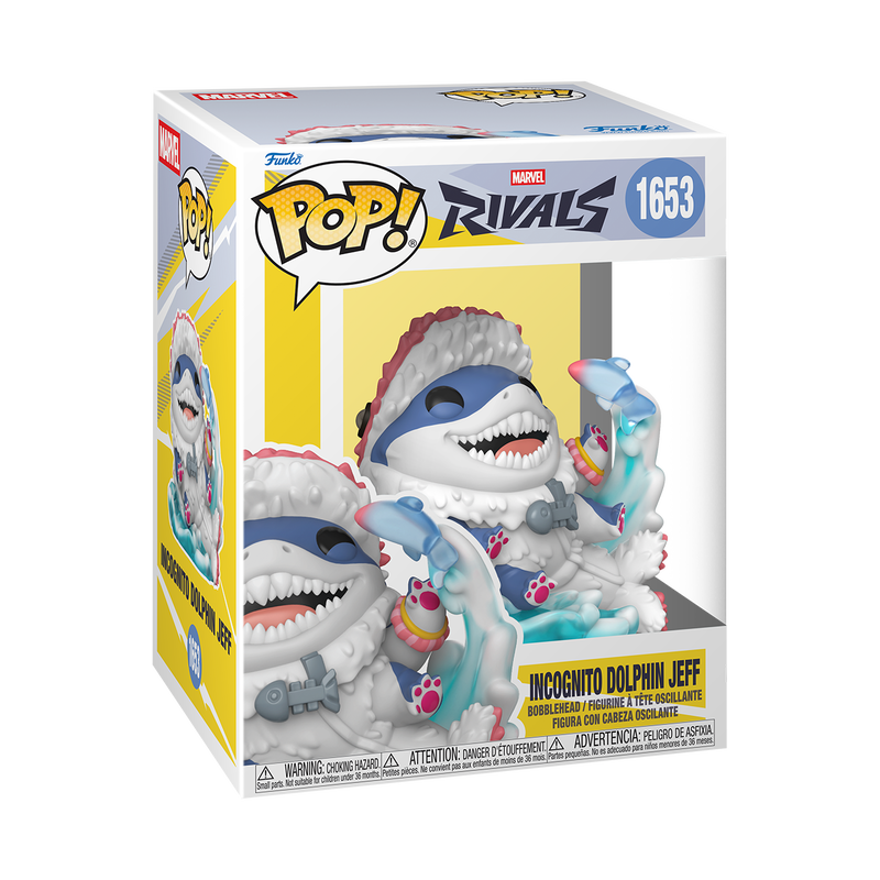 Funko Pop Premium - Marvel Rivals - Incognito Dolphin Jeff