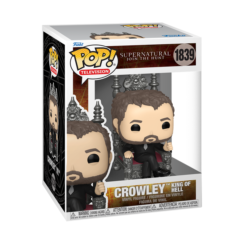 Funko Pop Premium - Supernatural Join the Hunt - Crowley King of Hell