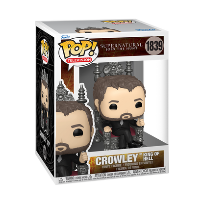 Funko Pop Premium - Supernatural Join the Hunt - Crowley King of Hell