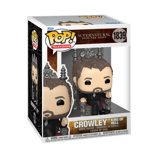 Funko Pop Premium - Supernatural Join the Hunt - Crowley King of Hell
