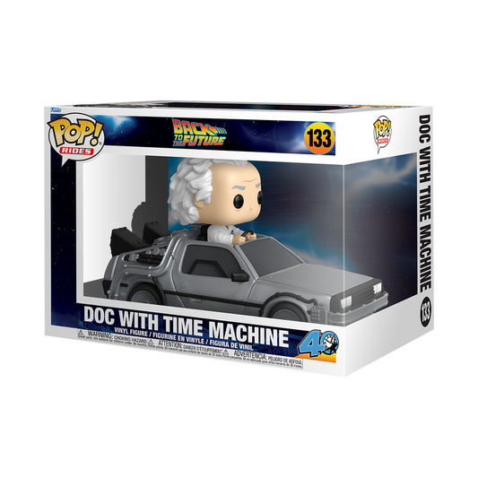 Funko Pop Rides - Back to the Future - Doc with Time Machine