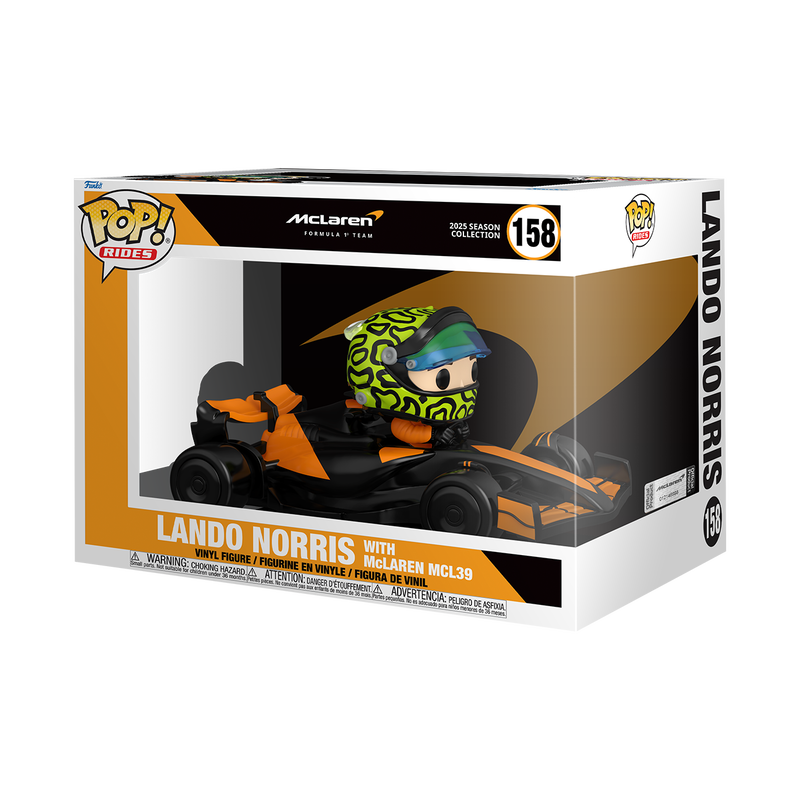 Funko Pop Rides - Formula 1 - Lando Norris with McLaren MCL39