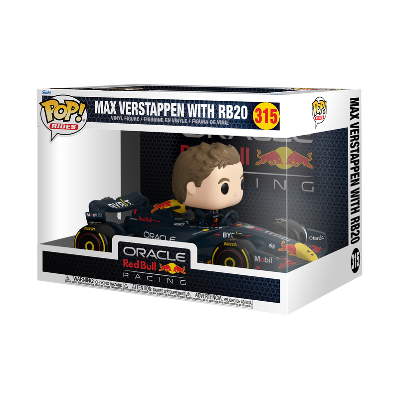 Funko Pop Rides - Formula 1 - Max Verstappen with RB20