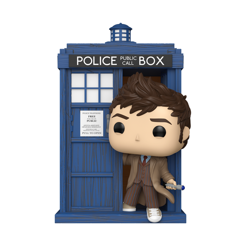 Funko Pop Rides Deluxe - Doctor Who - Tardis with Tenth Doctor