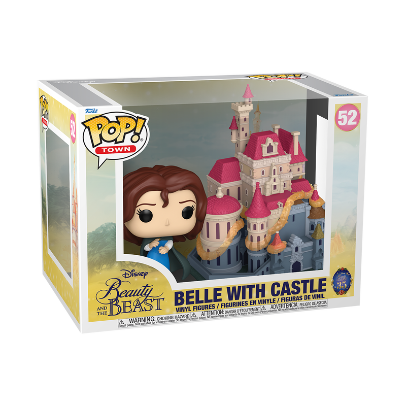 Funko Pop Town - Disney - Beauty and the Beast - Belle with Castle