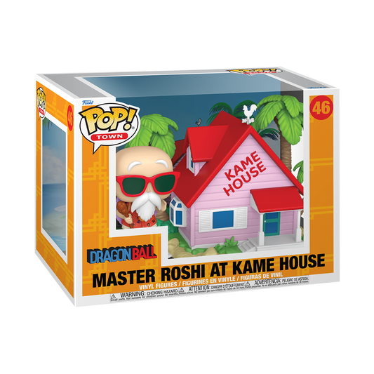  Funko Pop Town - Dragon Ball - Master Roshi at Kame House