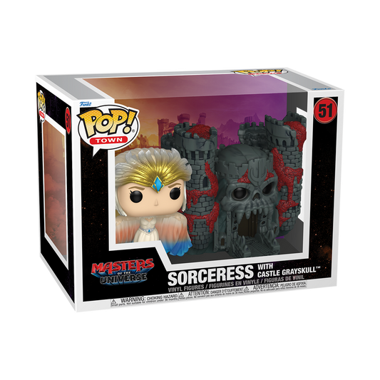 Funko Pop Town - Masters of the Universe - Sorceress with Castle Grayskull