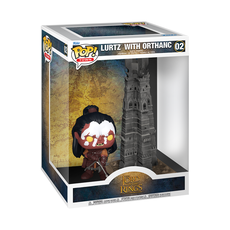 Funko Pop Town - The Lord Of The Rings - Lurtz with Orthanc