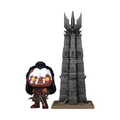 Funko Pop Town - The Lord Of The Rings - Lurtz with Orthanc
