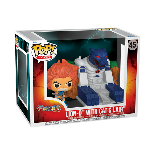 Funko Pop Town - Thundercats - Lion-O with Cat's Lair