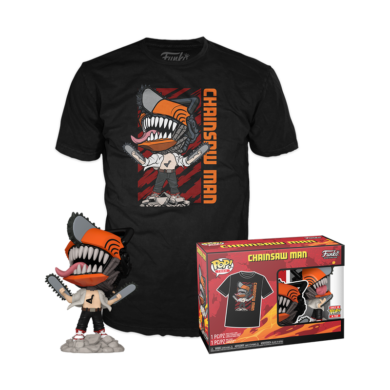 Funko Pop & Tee - Chainsaw Man - Chainsaw Man