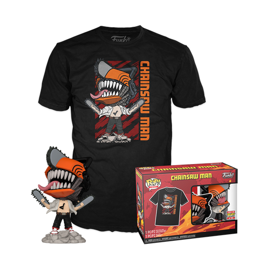 Funko Pop & Tee - Chainsaw Man - Chainsaw Man