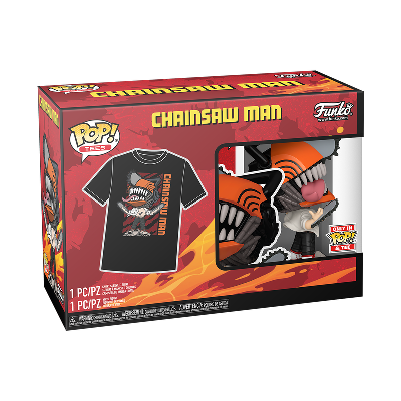 Funko Pop & Tee - Chainsaw Man - Chainsaw Man