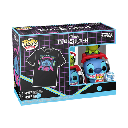 Funko Pop & Tee - Disney - Lilo & Stitch - Gamer Stitch