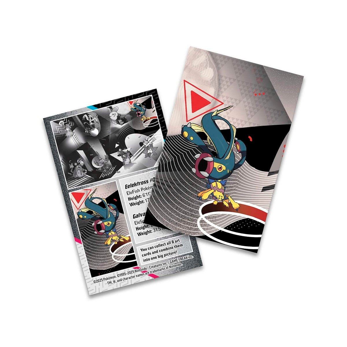 Pokémon TCG - Mini Tins - Scarlet & Violet - Black Bolt & White Flare - Eelektross & Galvantula