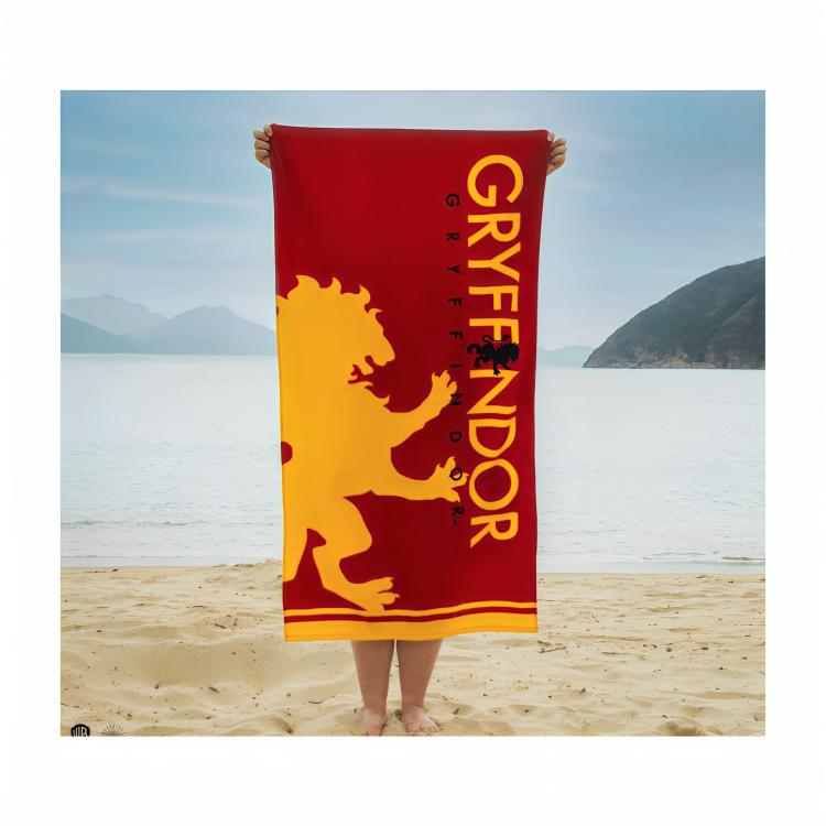 Toalha de praia - Harry Potter - Gryffindor
