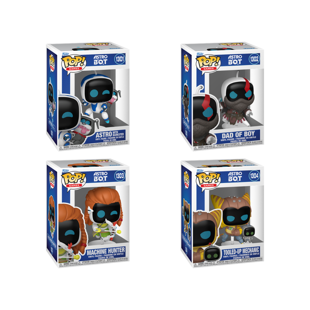  Wave Funko Pops - Astro Bot 