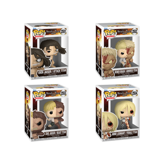 Wave Funko Pops - Attack on Titan