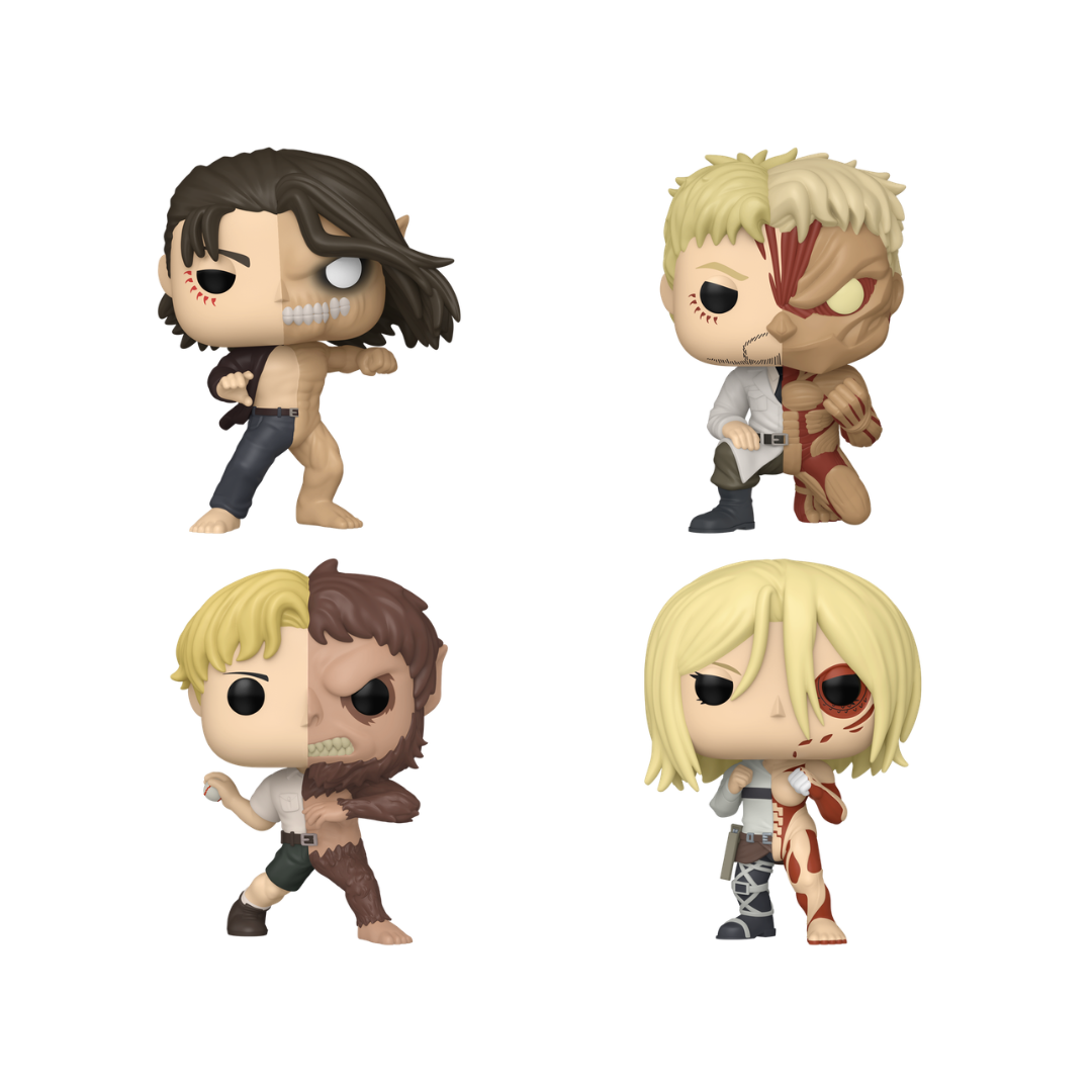 Wave Funko Pops - Attack on Titan