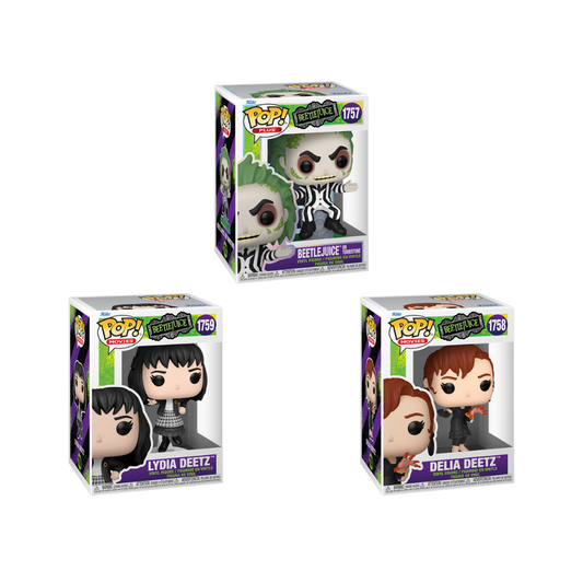 Wave Funko Pops - Beetlejuice