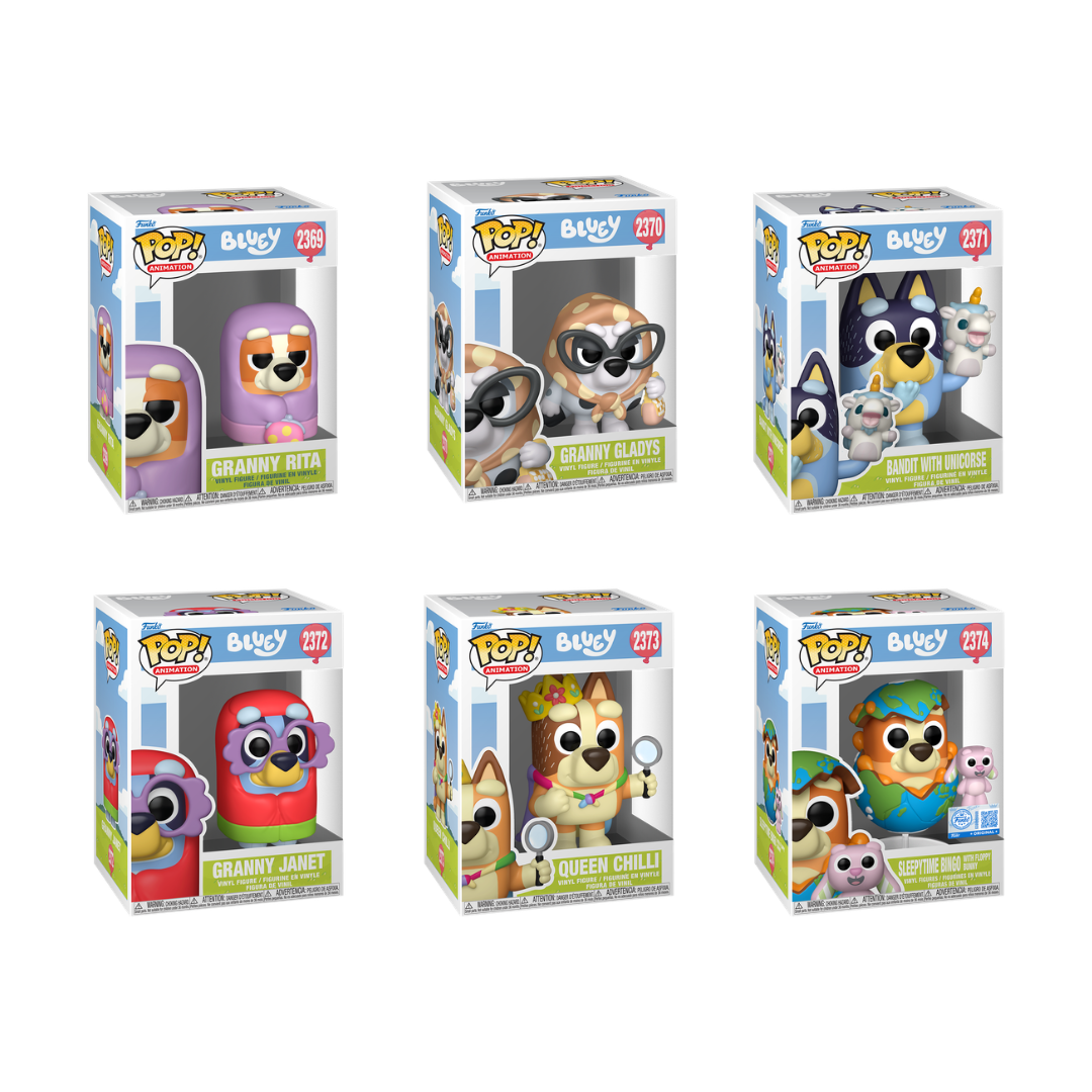 Wave Funko Pops - Bluey 