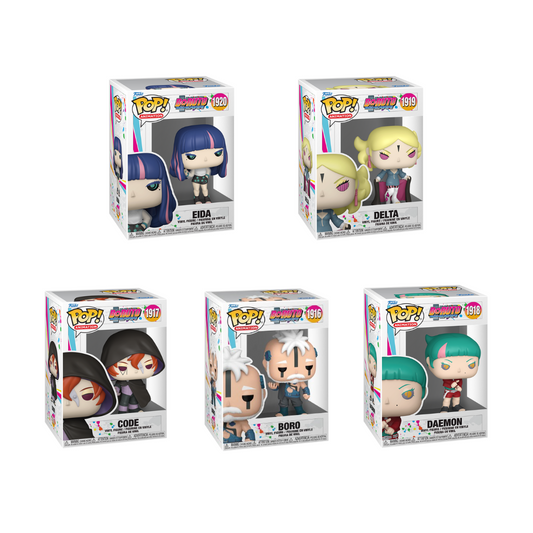  Wave Funko Pops - Boruto: Naruto Next Generations