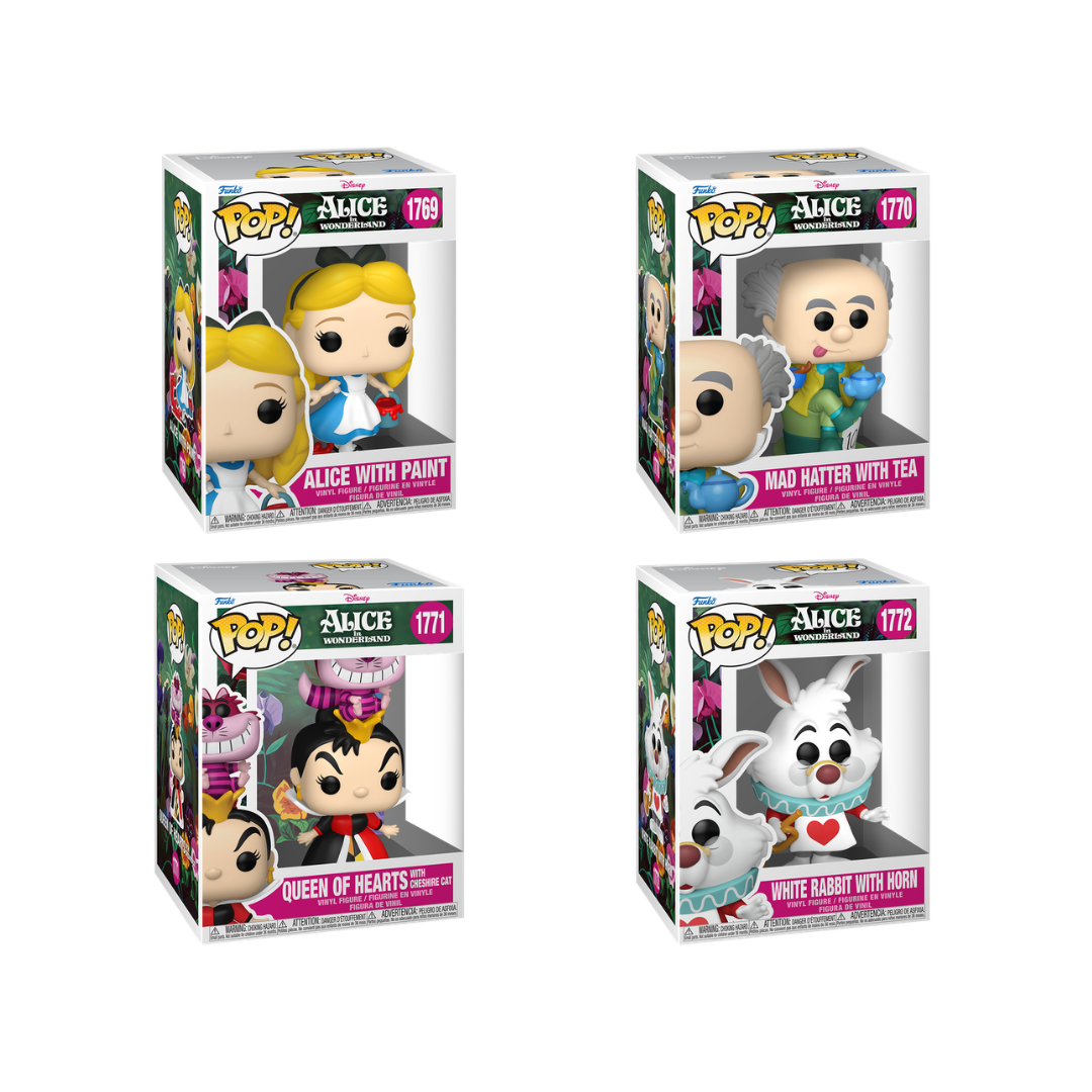 Wave Funko Pops - Disney - Alice in Wonderland
