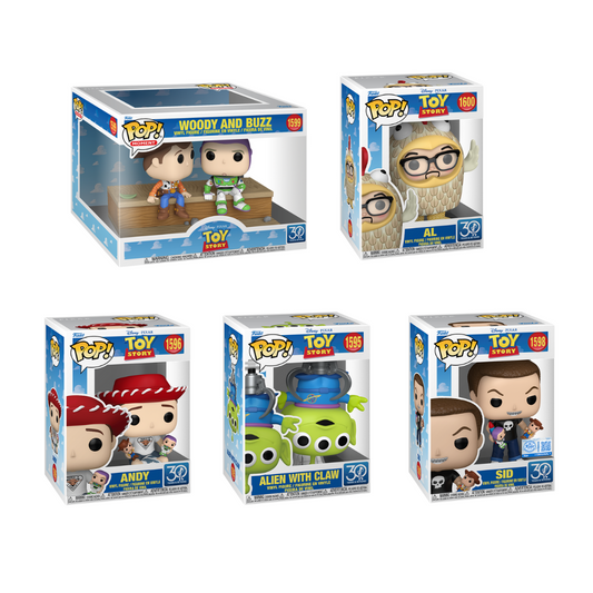  Wave Funko Pops - Disney - Pixar - Toy Story
