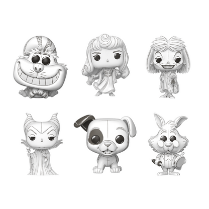 Wave Funko Pops - Disney Sketched