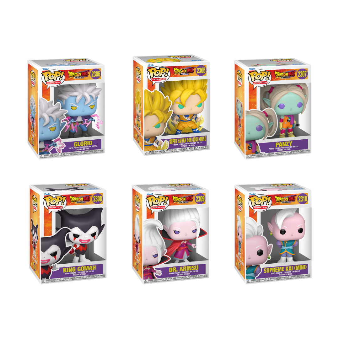 *Pré-reserva* Wave Funko Pops - Dragon Ball Daima